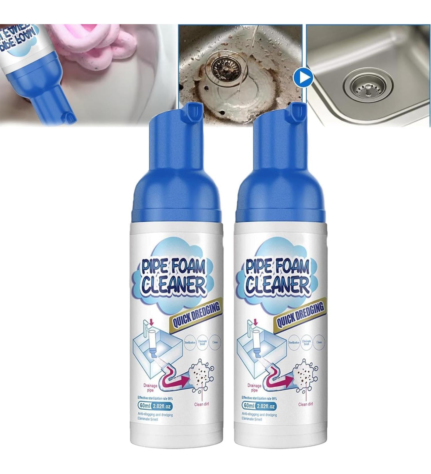 PipeFoam™ | Inget mer stopp eller äckliga lukter!