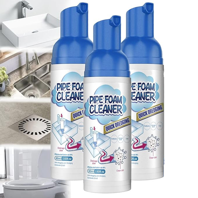 PipeFoam™ | Inget mer stopp eller äckliga lukter!