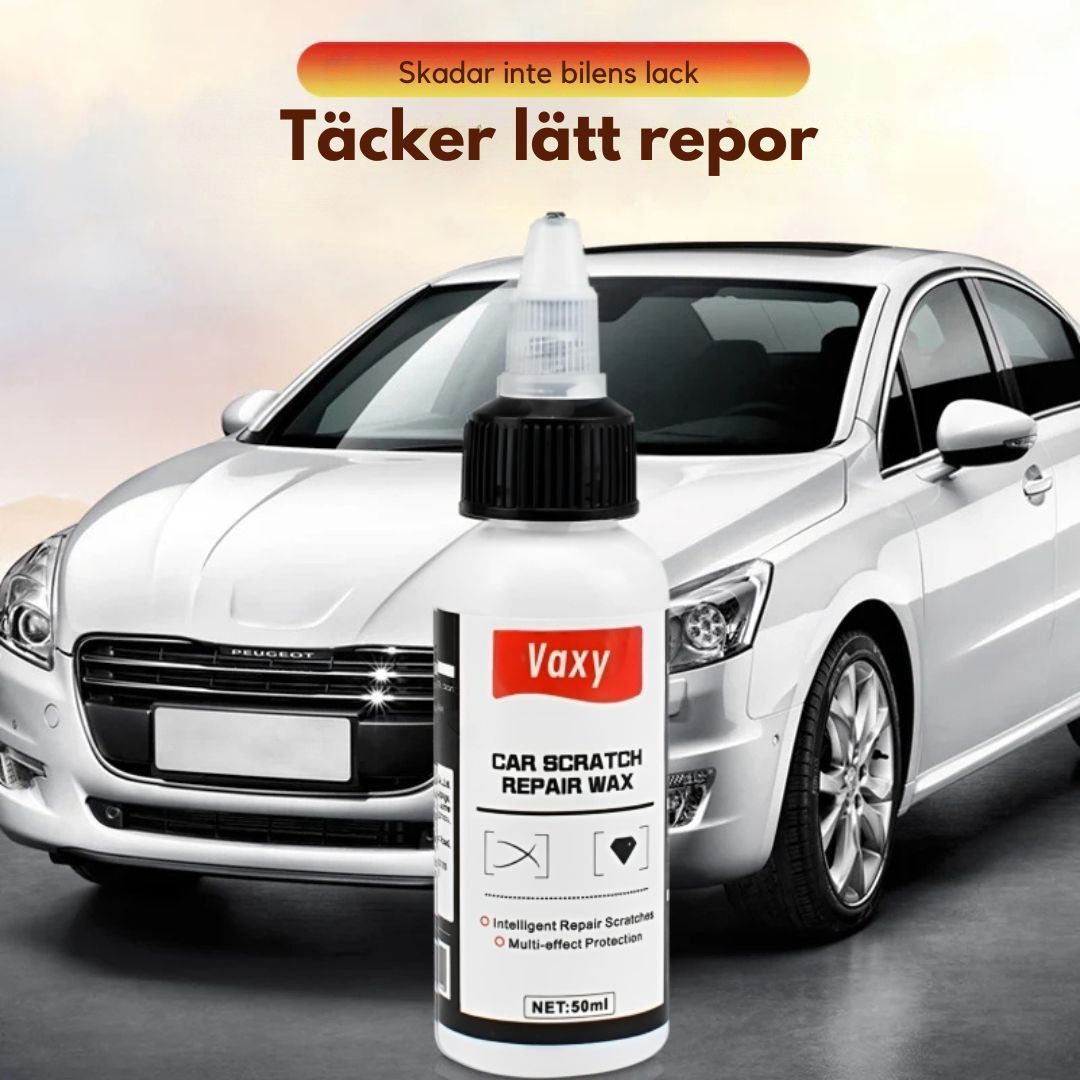 Vaxy™ | Avlägsnar bilrepor direkt!