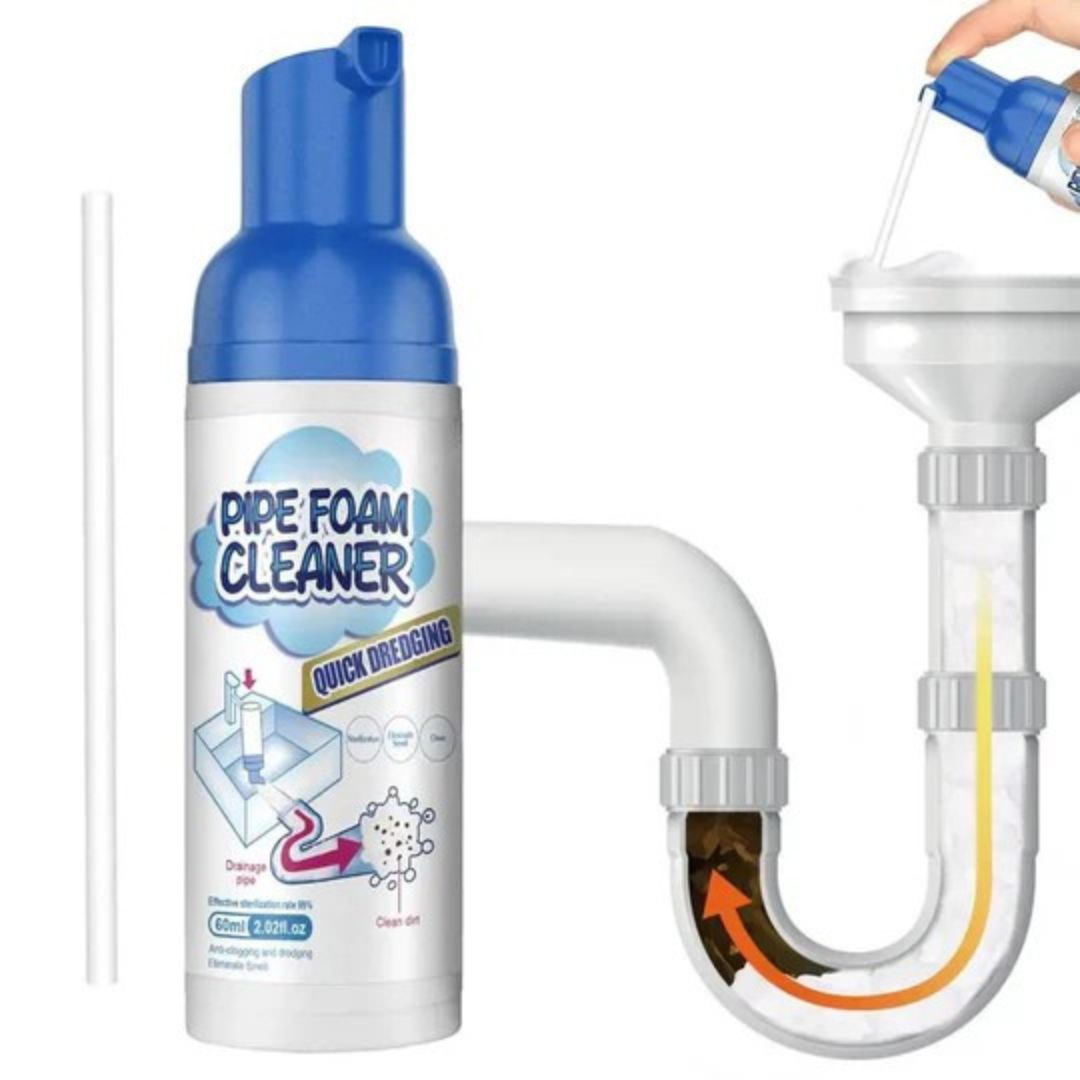 PipeFoam™ | Inget mer stopp eller äckliga lukter!